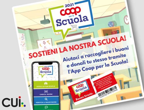 Sostieni la CUI con l’App “COOP per la scuola”